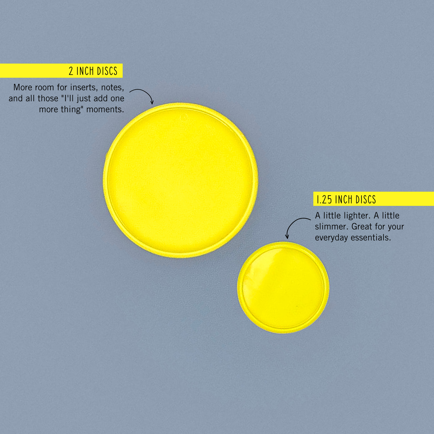 Disc Sizes