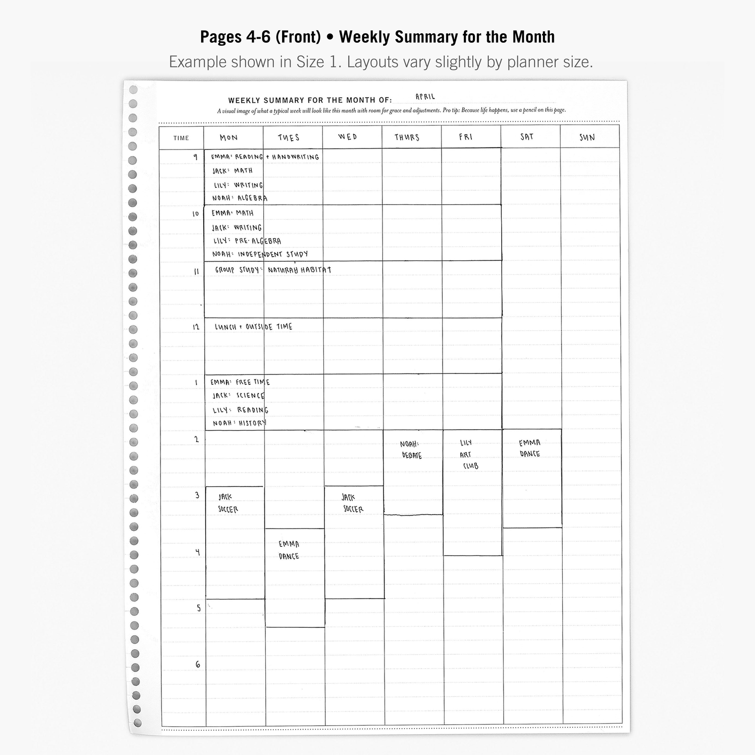 Pages 4-6 (Front)