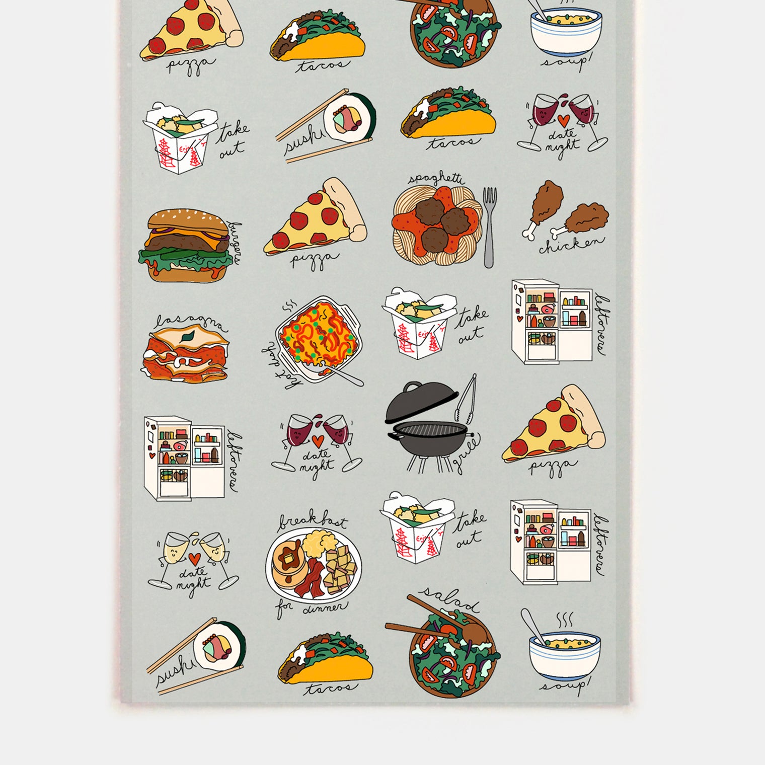 Meal Time Stickers