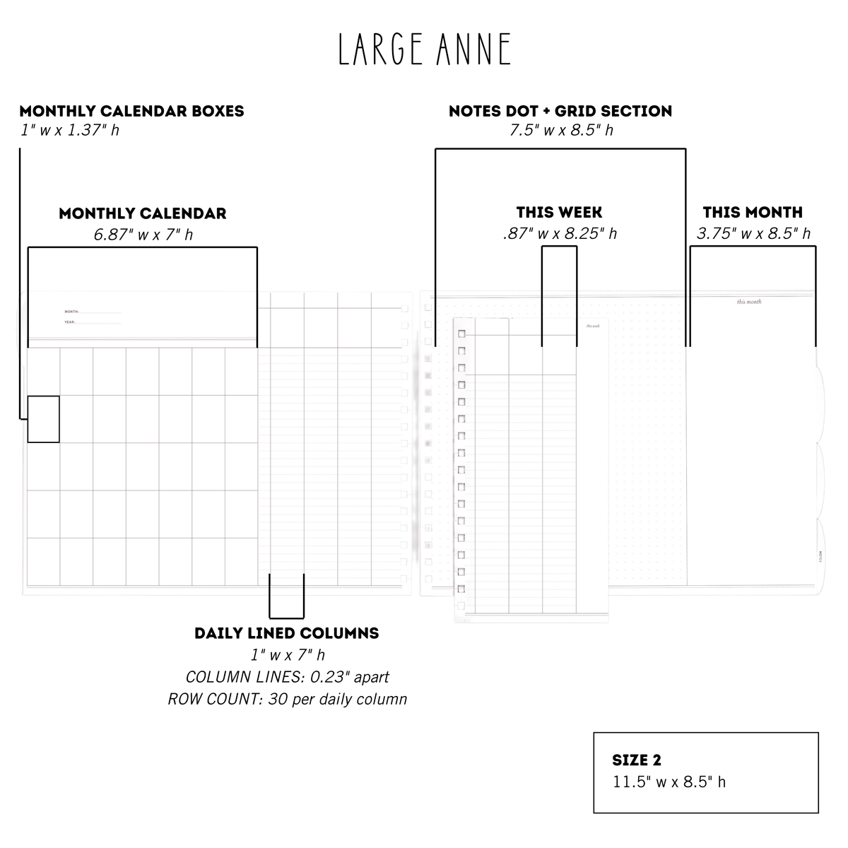 Measurements, Large