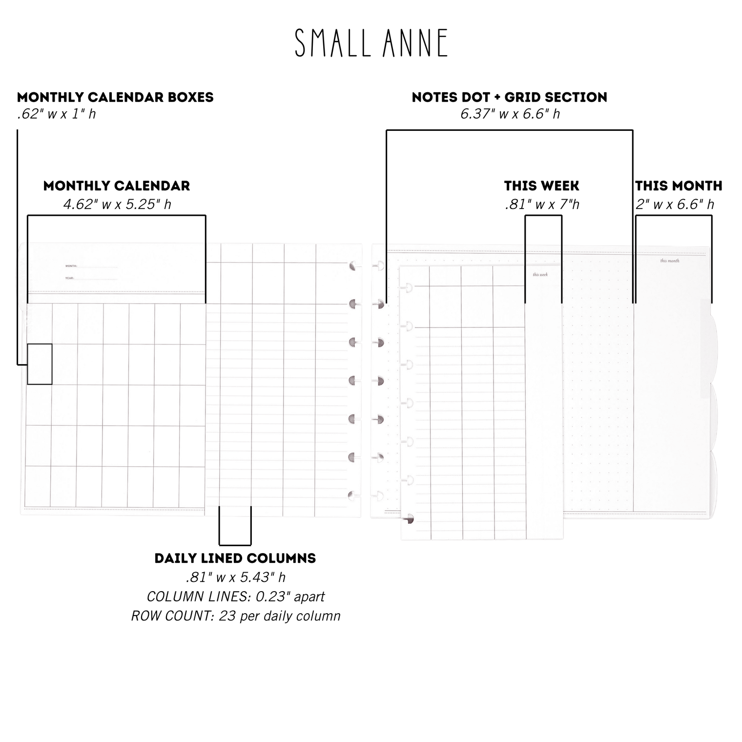 Measurements, Small
