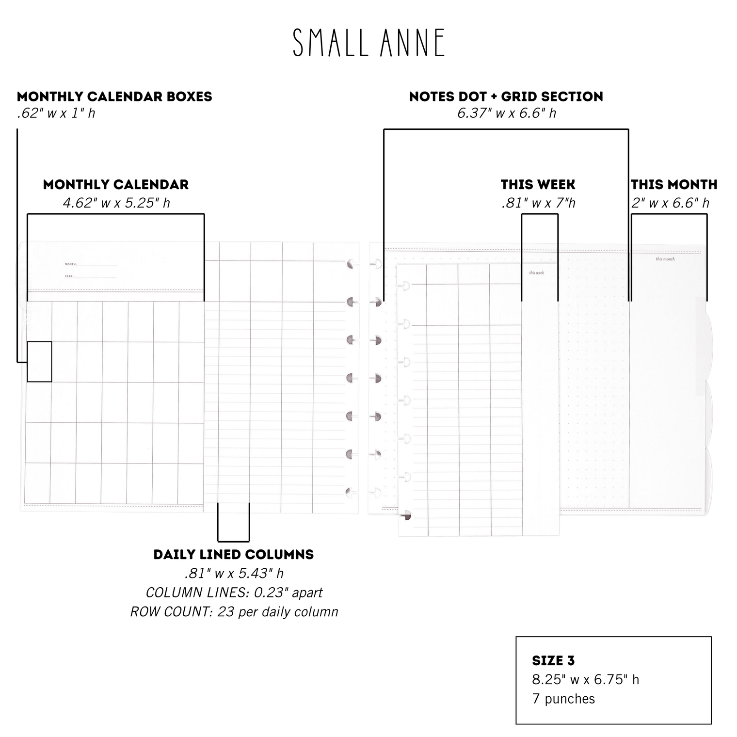 Measurements, Small