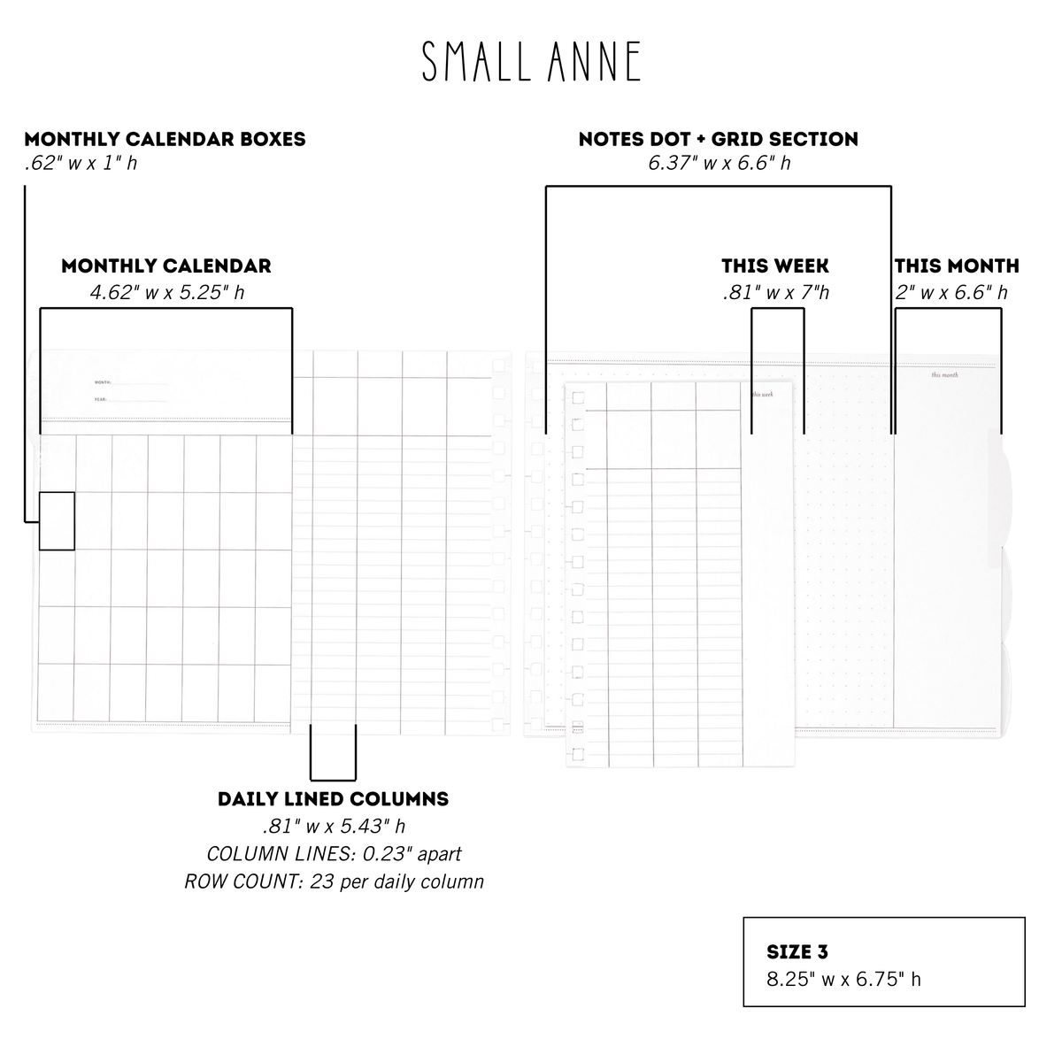 Measurements, Small