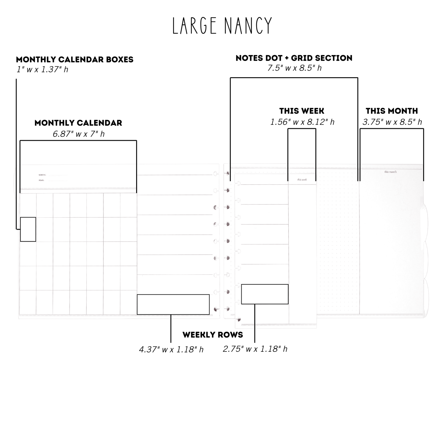 Measurements, Large