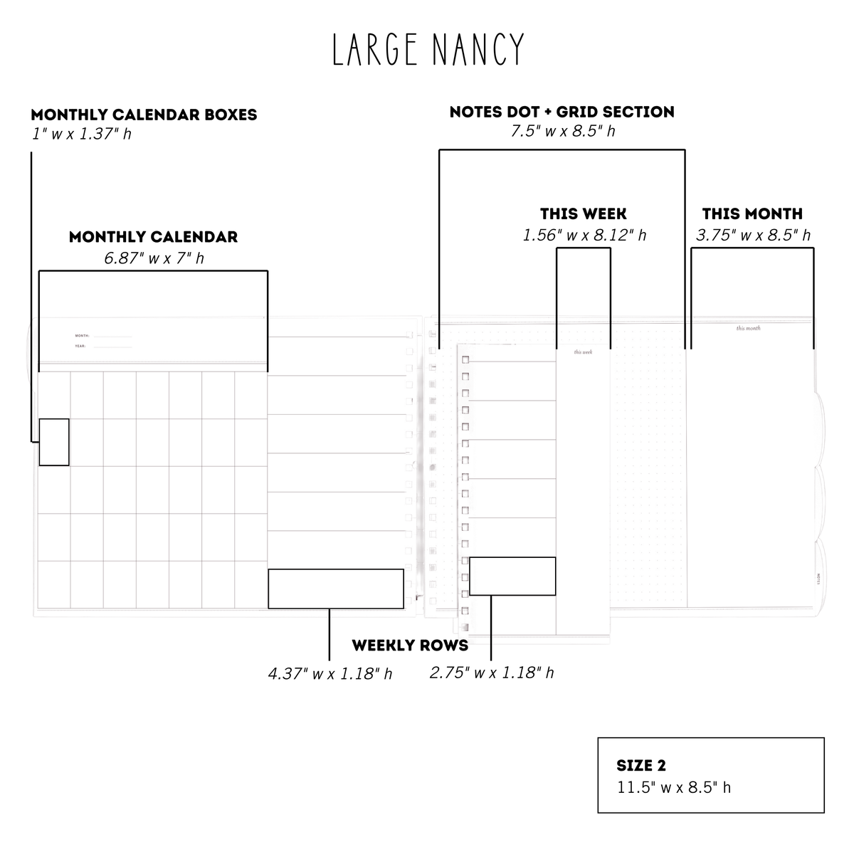 Measurements, Large
