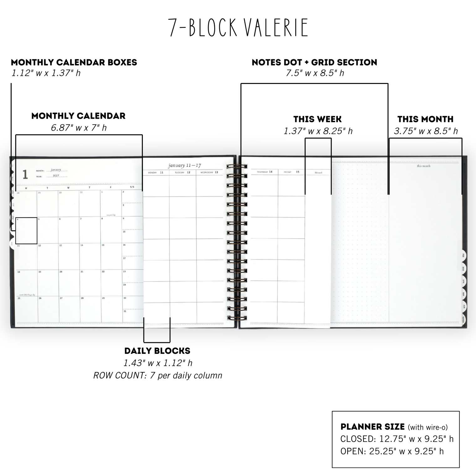 Measurements 7-Block