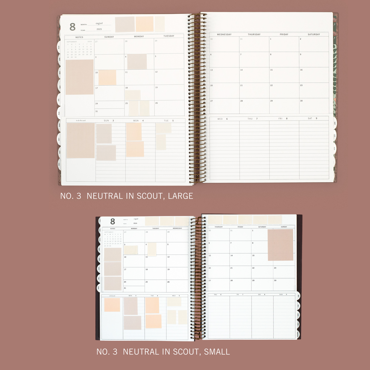 Sticky Note Set | No. 3 | Neutral (NEW)