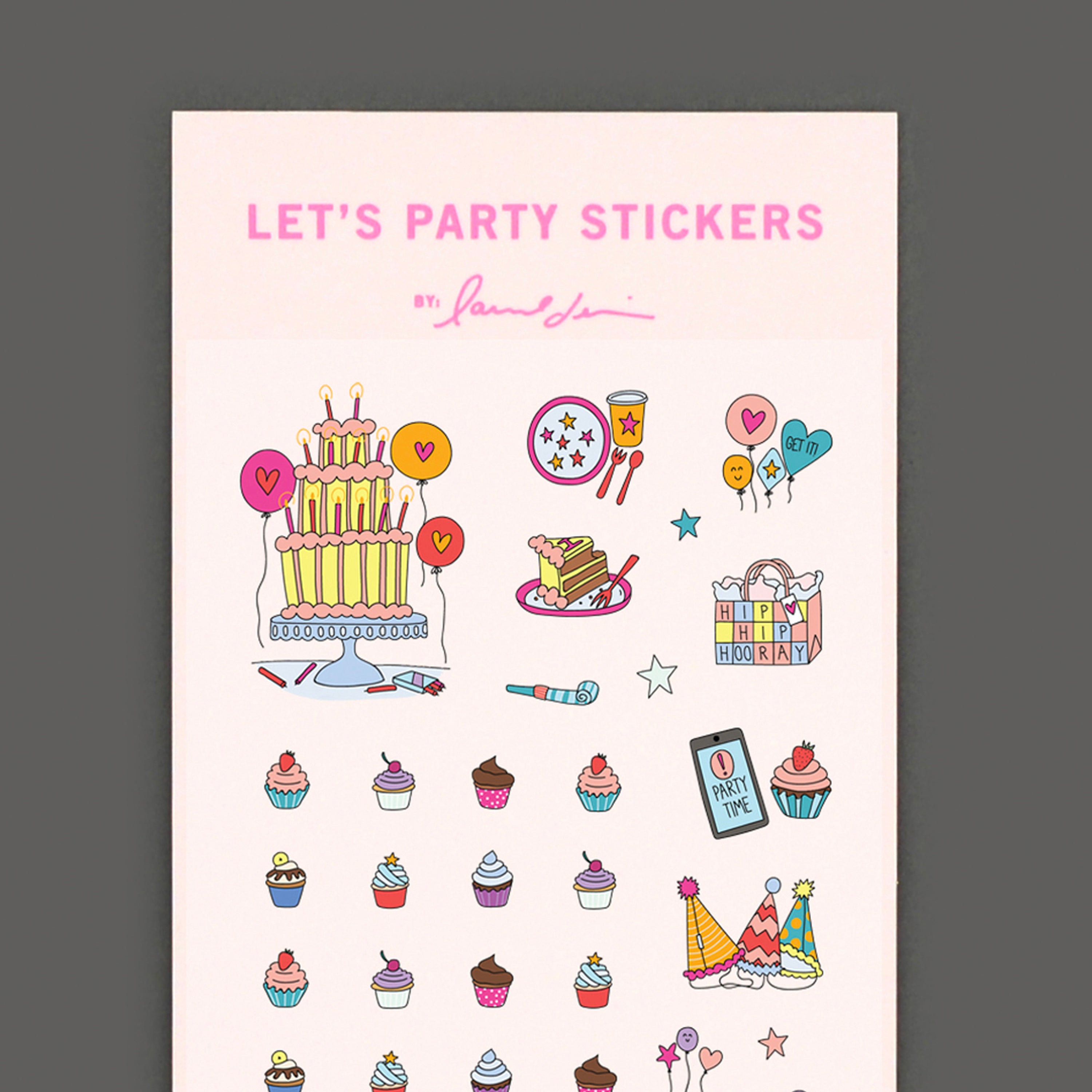 Let's Party Stickers