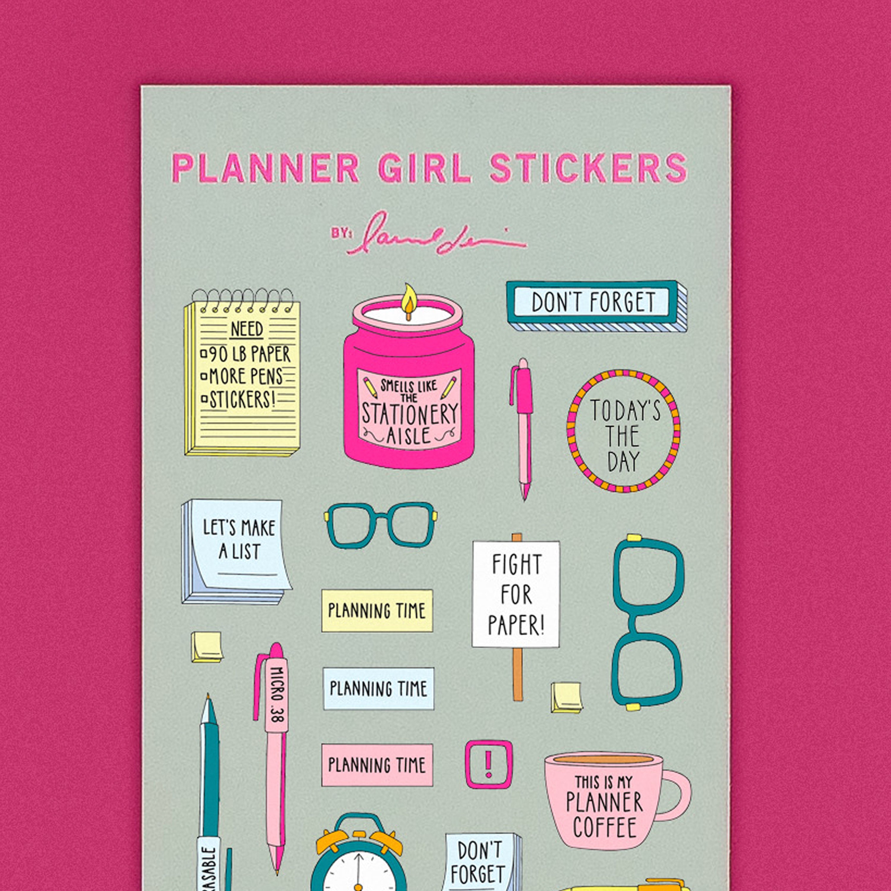Planner Girl Stickers