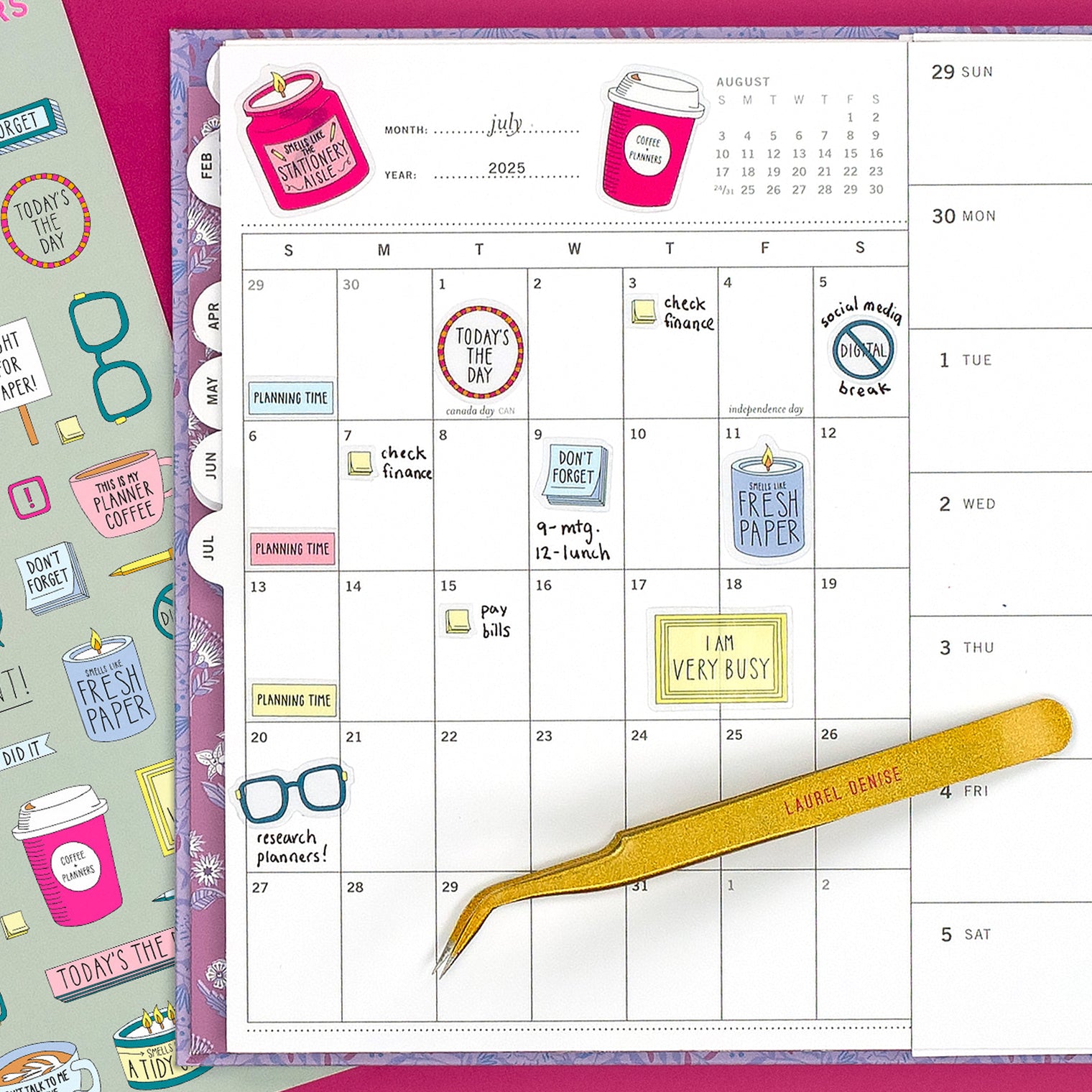 IN PLANNER