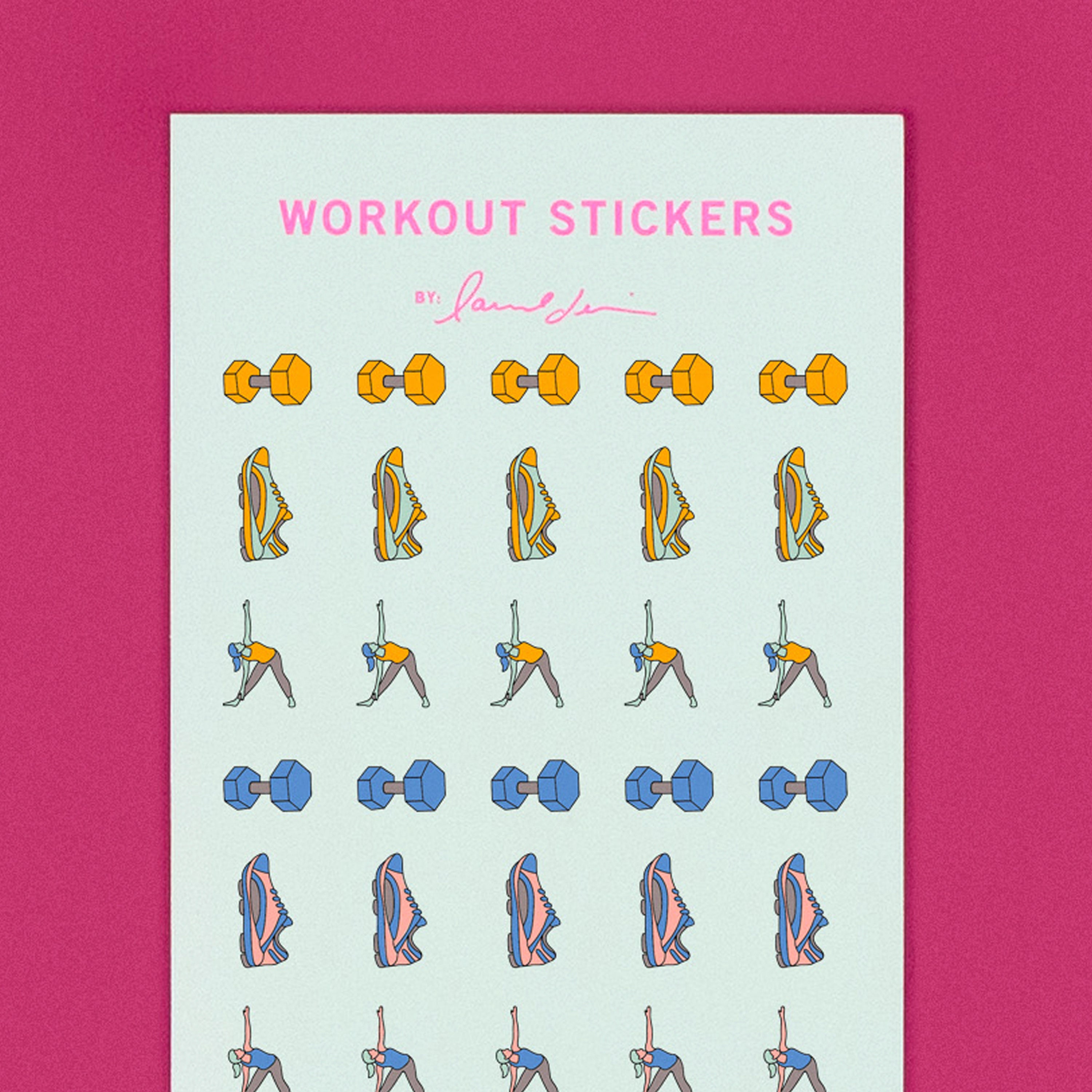 Workout Stickers