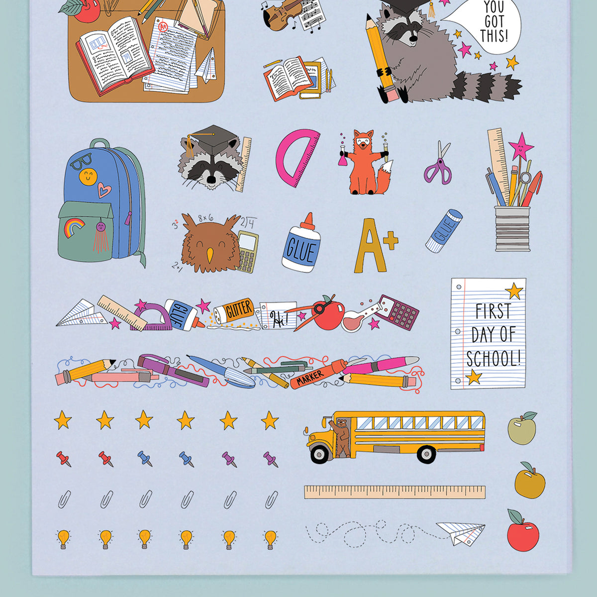 Studiu Sticker Study Hall Stickers | laurel denise