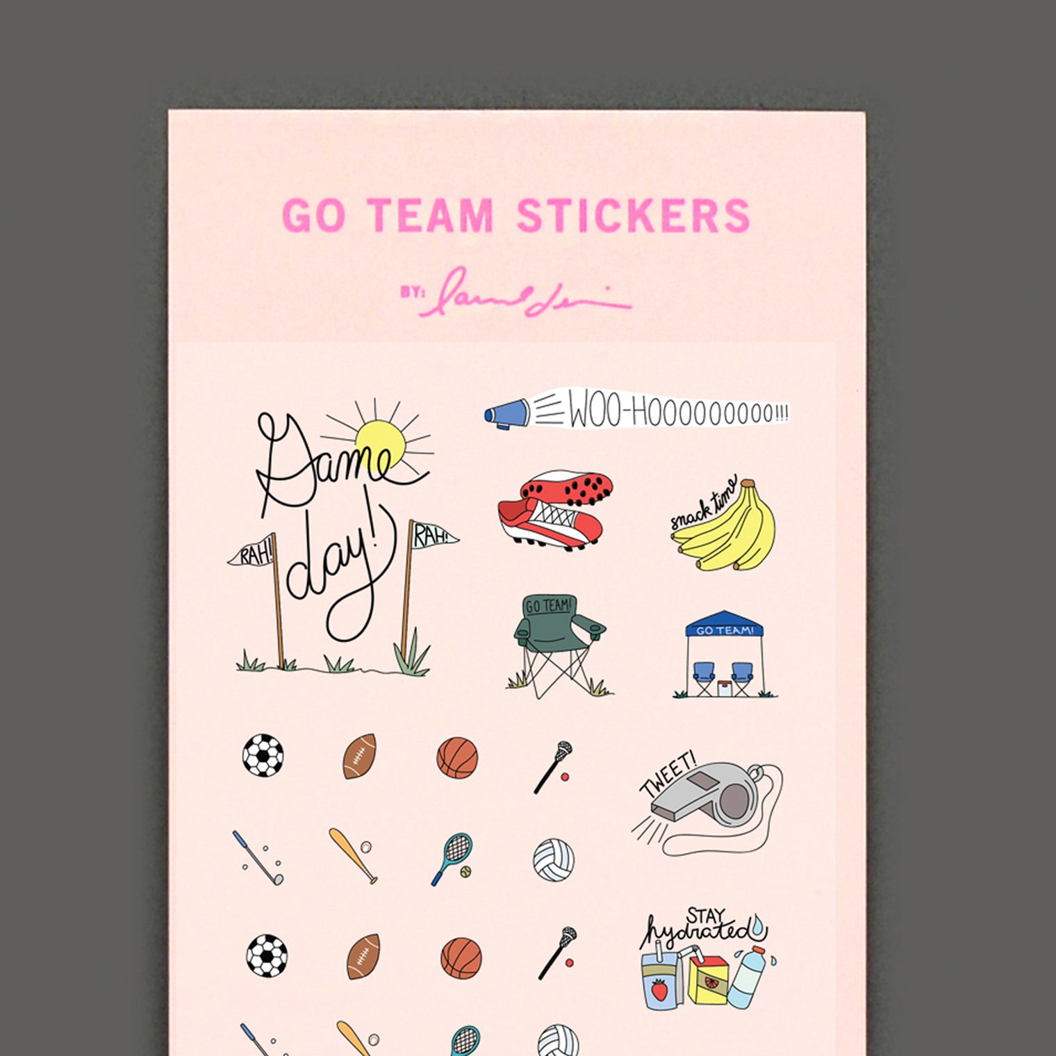 Go Team Stickers