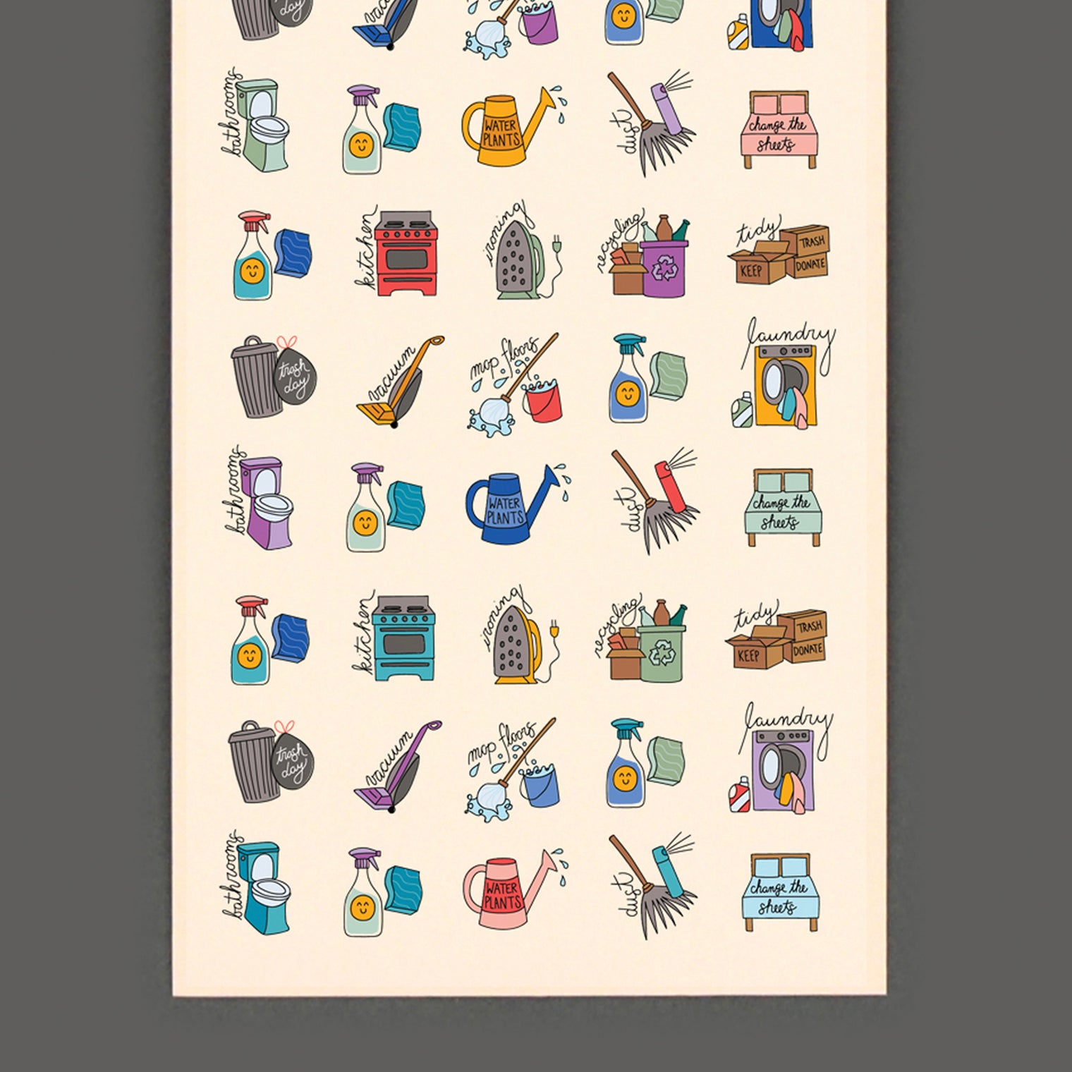 Tidy Up Stickers