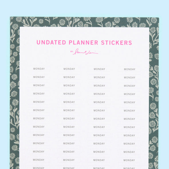 2024-2026 Universal Planner Stickers