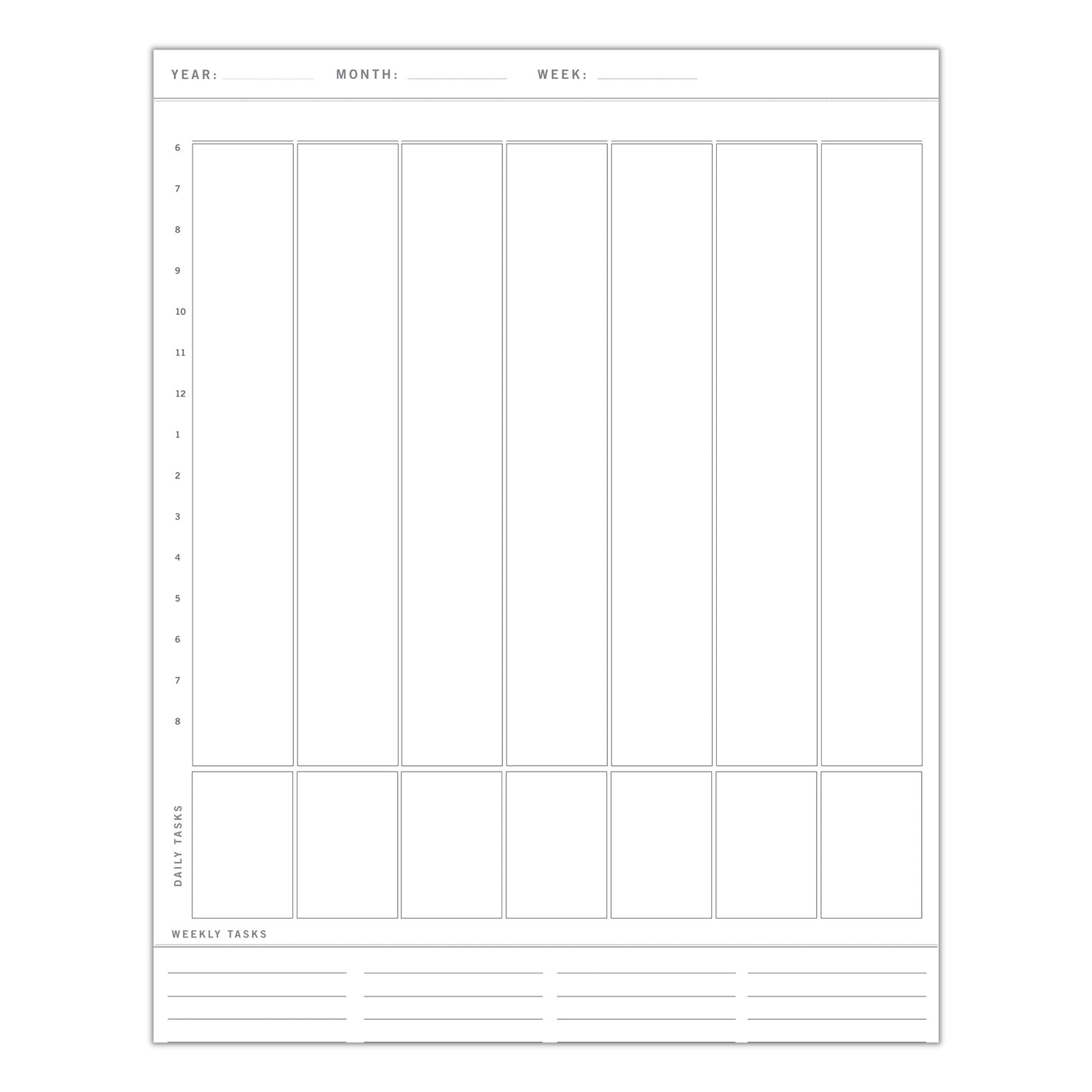 Daily Schedule Printable Laurel Denise daily-schedule-printable-laurel-denise