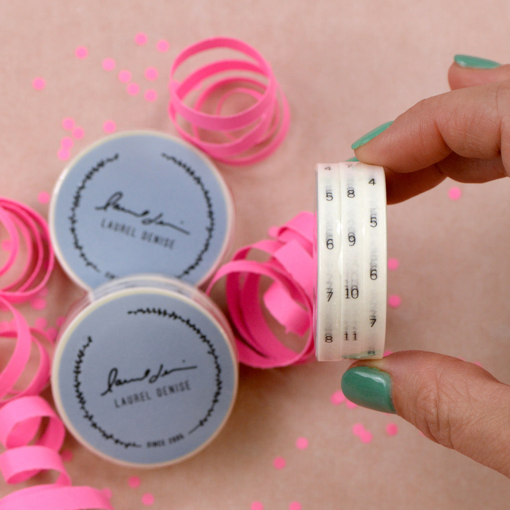 Time Washi Tape Laurel Denise Time washi tape laurel denise